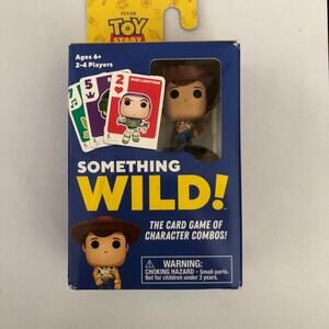 Funko Games Disney Toy Story Something Wild Card Game With Woody Mini Figure